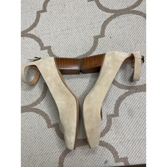 Soludos suede leather Gemma 3” Sand Heels, size 8, MSRP $ 149 - Picture 12 of 15